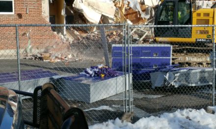 UPDATE: Linderman Gym Roof Tear Down
